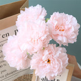 Artificial Silk 5-head Peony Bouquet