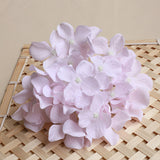 Artificial Silk Hydrangea Flower Heads - 50 pieces