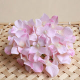 Artificial Silk Hydrangea Flower Heads - 50 pieces