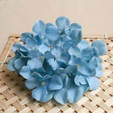 Artificial Silk Hydrangea Flower Heads - 50 pieces