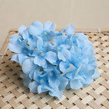 Artificial Silk Hydrangea Flower Heads - 50 pieces