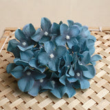 Artificial Silk Hydrangea Flower Heads - 50 pieces