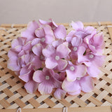 Artificial Silk Hydrangea Flower Heads - 50 pieces