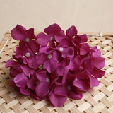 Artificial Silk Hydrangea Flower Heads - 50 pieces