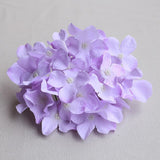 Artificial Silk Hydrangea Flower Heads - 50 pieces