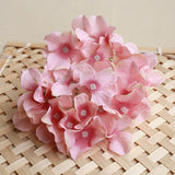 Artificial Silk Hydrangea Flower Heads - 50 pieces