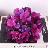Artificial Large Hydrangea Flower Heads - 15 pieces