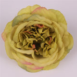 Artificial Peony Silk Flower Heads - 100pcs