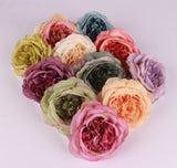 Artificial Peony Silk Flower Heads - 100pcs