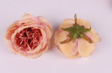 Artificial Peony Silk Flower Heads - 100pcs