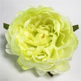 Artificial Silk Peony Flower Heads - 100 pieces