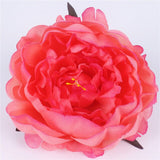 Artificial Silk Peony Flower Heads - 100 pieces