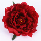 Artificial Silk Peony Flower Heads - 100 pieces