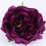 Artificial Silk Peony Flower Heads - 100 pieces