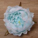 Artificial Silk Peony Flower Heads - 5 pieces
