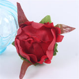 Artificial Silk Peony Flower Heads - 5 pieces