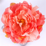 Artificial Large French Silk Peony Heads - 15  pieces