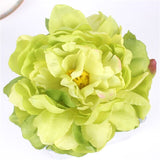 Artificial Large French Silk Peony Heads - 15  pieces