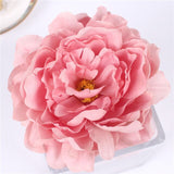 Artificial Large French Silk Peony Heads - 15  pieces