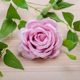Artificial Silk Rose Peony Flower Heads - 8 pieces