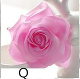 Artificial Silk Rose Flower Heads - 100 pieces
