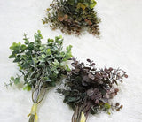 Artificial 6-branch Money Leaf Eucalyptus - 1 bouquet