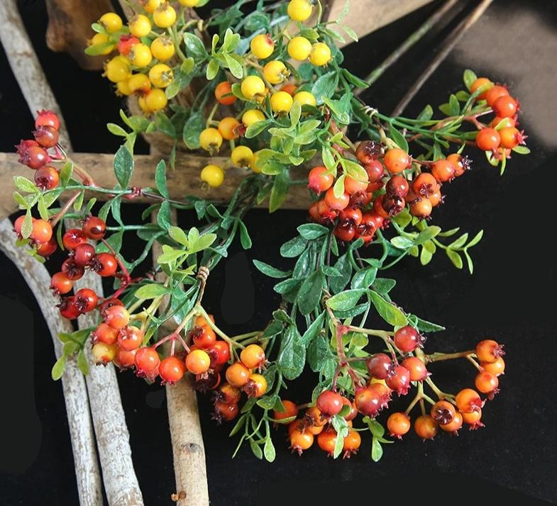 Artificial Berry Single-branch Plant - 1 piece