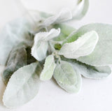 Artificial Silk Rabbit Ear Branch Leaves - 1 piece
