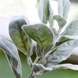 Artificial Silk Rabbit Ear Branch Leaves - 1 piece