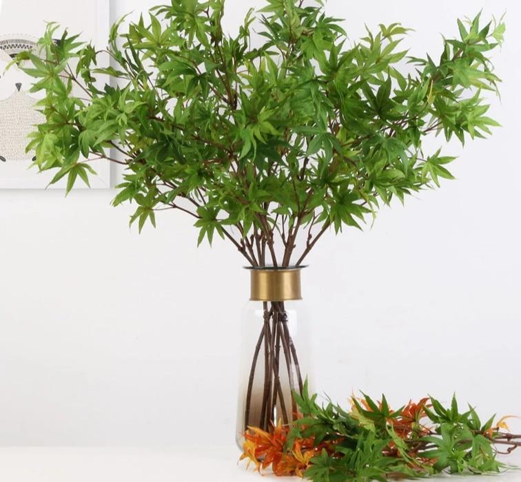 Artificial Maple Leaf Branch - 1 piece