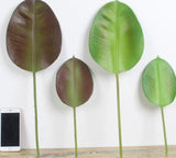 Artificial Rubber Leaf - 1 piece