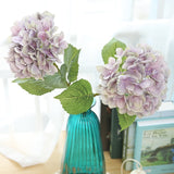 Artificial Silk Hydrangea Flower - 1 piece