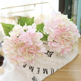 Artificial Silk Hydrangea Flower - 1 piece