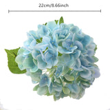 Artificial Silk Hydrangea Flower - 1 piece