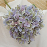 Artificial Silk Hydrangea Flower - 1 piece