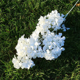 Artificial 4-branch Snow Orchid Flower - 5 pieces