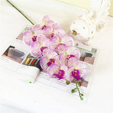 Artificial 9-head Real Touch Butterfly Orchid - 1 piece