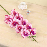 Artificial 9-head Real Touch Butterfly Orchid - 1 piece