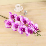Artificial 9-head Real Touch Butterfly Orchid - 1 piece
