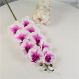 Artificial 9-head Real Touch Butterfly Orchid - 1 piece