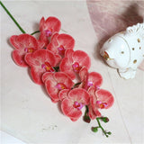 Artificial 9-head Real Touch Butterfly Orchid - 1 piece