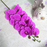 Artificial 9-head Real Touch Butterfly Orchid - 1 piece