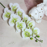 Artificial 9-head Real Touch Butterfly Orchid - 1 piece