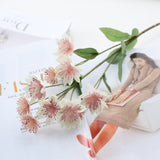 Artificial Dandelion Snow Lotus Flower - 1 piece