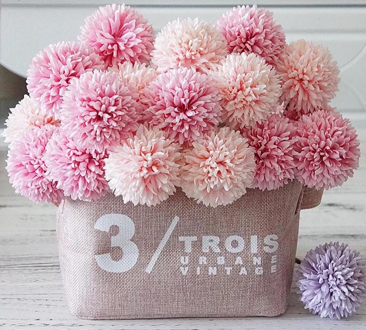 Artificial Single-branch Dream Dandelion Thorn Ball Flower - 1 piece