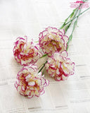 Artificial Silk Carnation Flower - 11 pieces