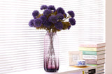 Artificial Nordic 3-head Chrysanthemum Pompom Flower - 1 piece
