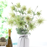 Artificial 3-head Chrysanthemum Small Crab Claw Flower - 1 piece