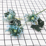 Artificial 3-head Chrysanthemum Needle Cushion Flower - 1 piece