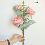 Artificial Silk Peony Flower - 1 piece